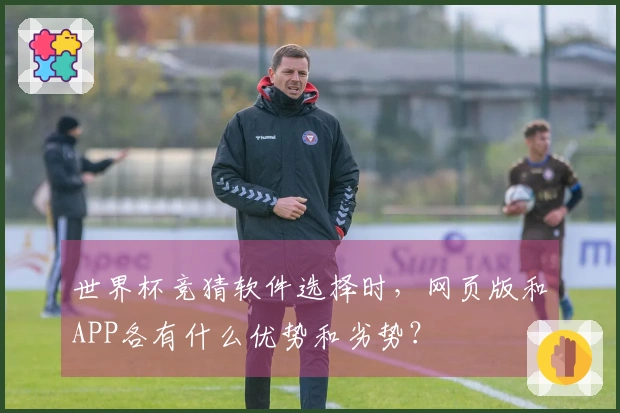 世界杯竞猜软件选择时，网页版和APP各有什么优势和劣势？